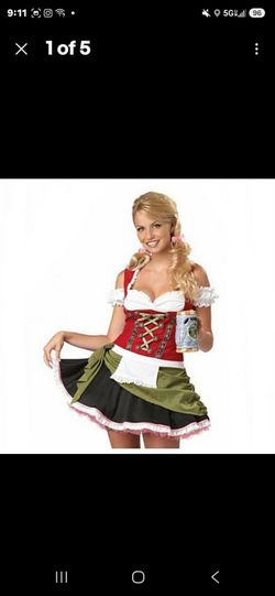 Oktoberfest Beer Girl Costume large