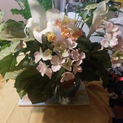 Vase With Flowers $25