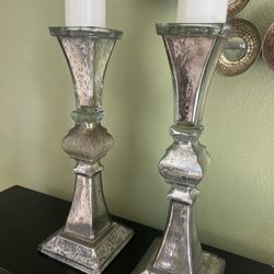 Silver Candle holders 