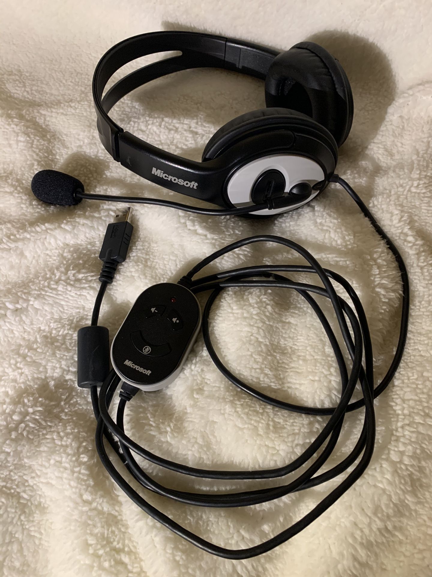 Microsoft LifeChat LX-3000 headset headphones