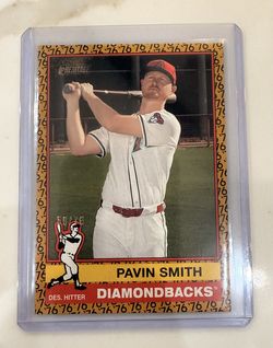 2025 Topps Heritage High Number - Pavin Smith #535 Color of the Year /76
