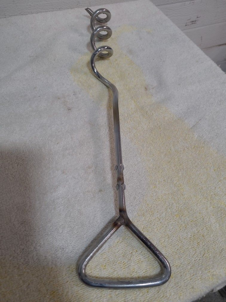 (1) Corkscrew Dog Leash Anchor