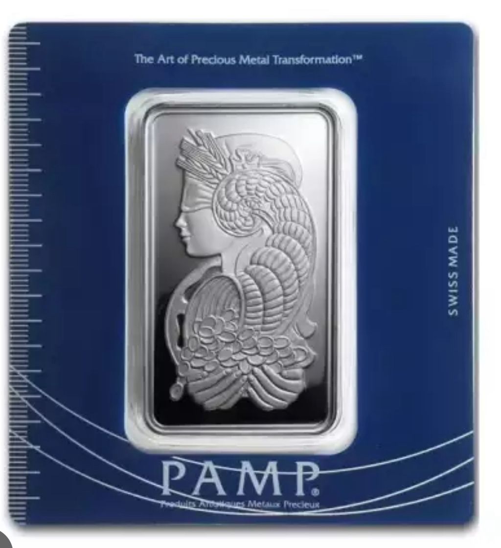 PAMP 100 Gram Silver Bar - (9 bars are available)