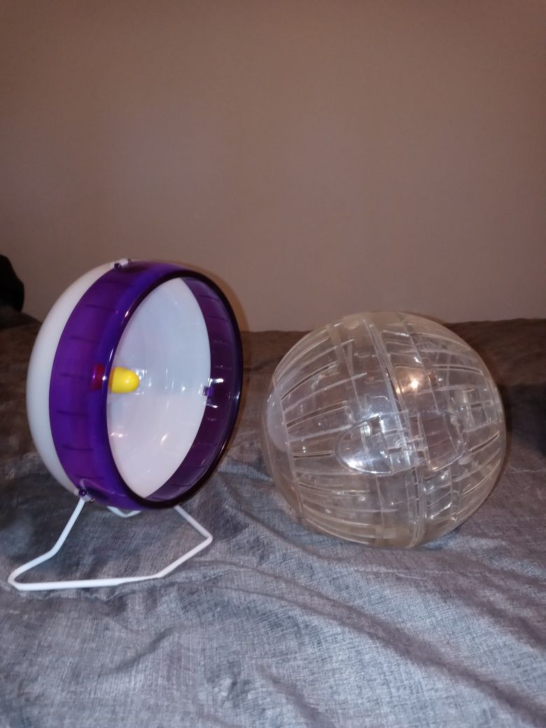 Hamster/mouse Running wheel and ball