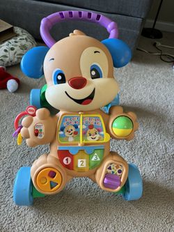 Fisher-Price Laugh & Learn Smart Stages Learn with Puppy Walker Baby & Toddler Toy