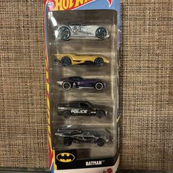 Batman 5 Pack Hot Wheels