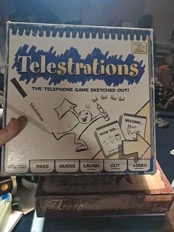 Telestrations The Telephone Game Sketched Out