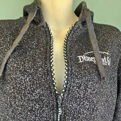 DISNEYLAND 60th ANNIVERSARY DIAMOND✨️ CELEBRATION SWEATSHIRT ZIPPER HOODIE ✨️