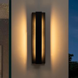Outdoor Wall Lights Fixture, 21inch LED Modern Wall Sconce