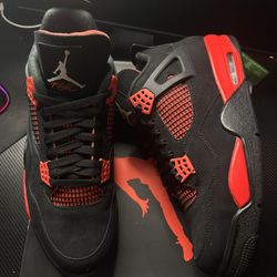 Jordan 4 Red Thunder Size 12 Used