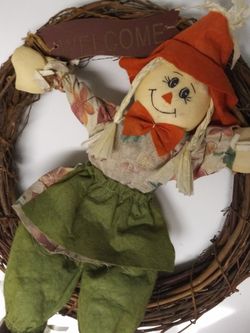 Fall Season Door Wreath
