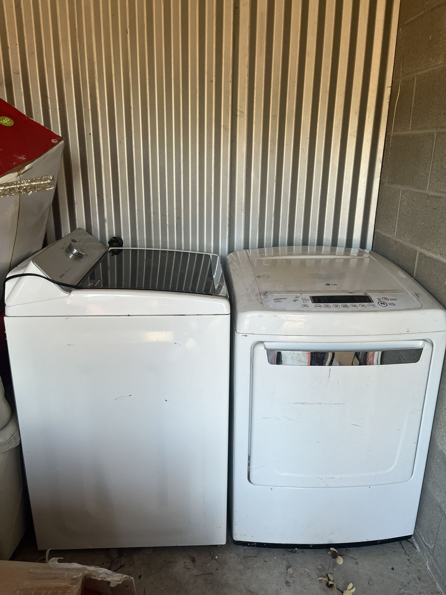 Washer And Dryer
