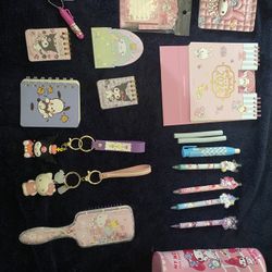 Bag full of Hello kitty and Friends Stuff