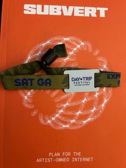 Daytrip festival 2026 Saturday GA wristband for trade