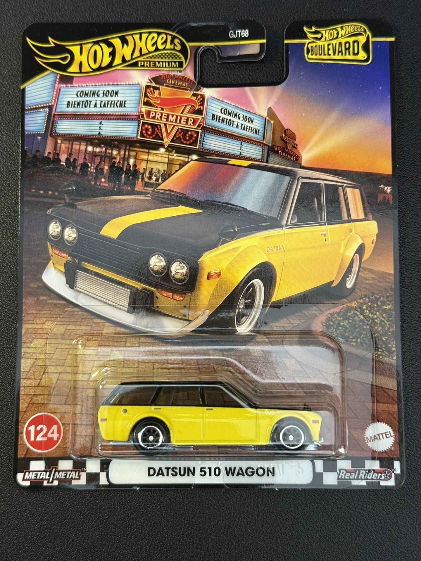 Hot Wheels Datsun 510 Wagon Premium 1:64 Diecast Car