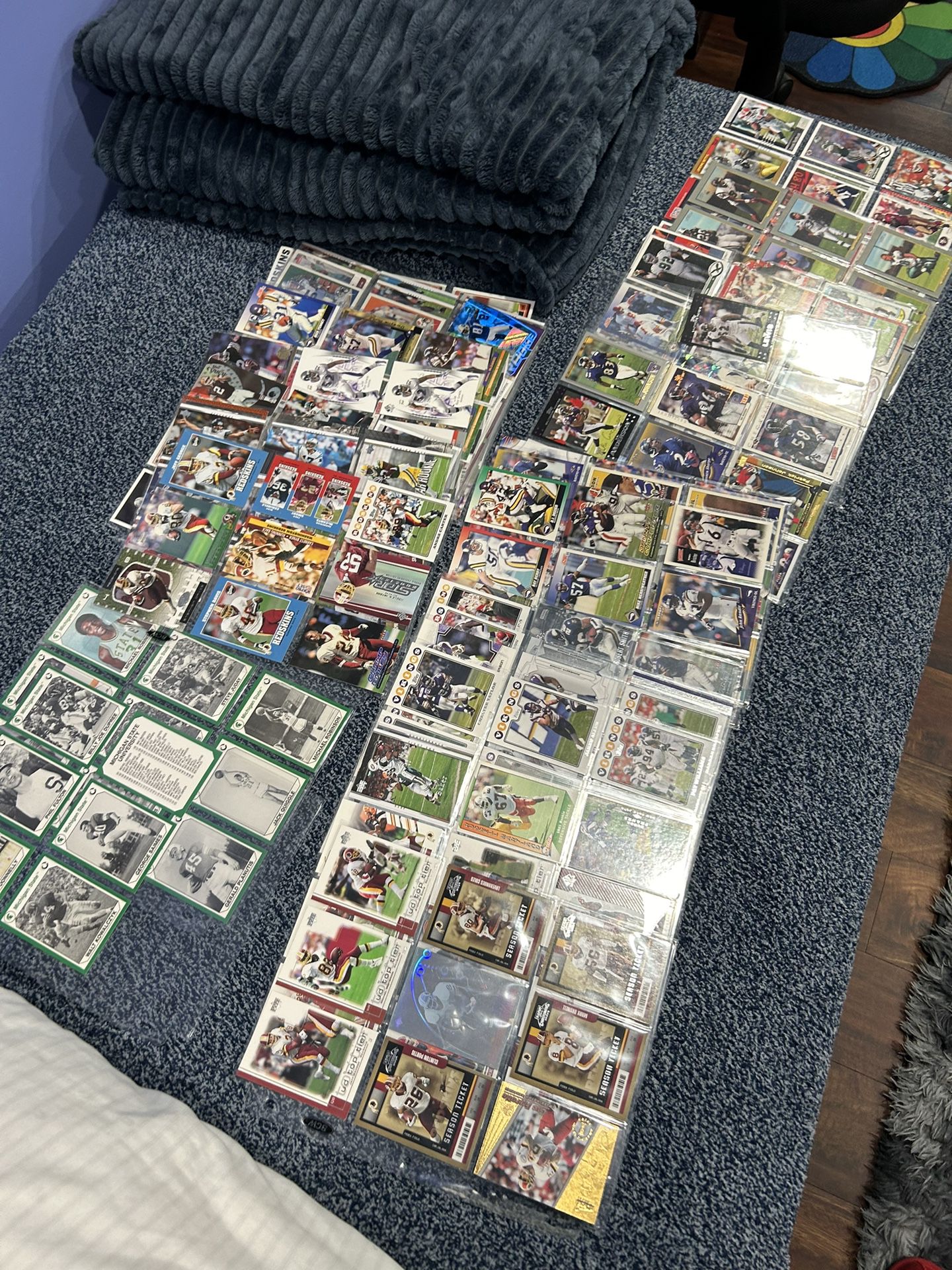 A Mix Of Sports Cards 