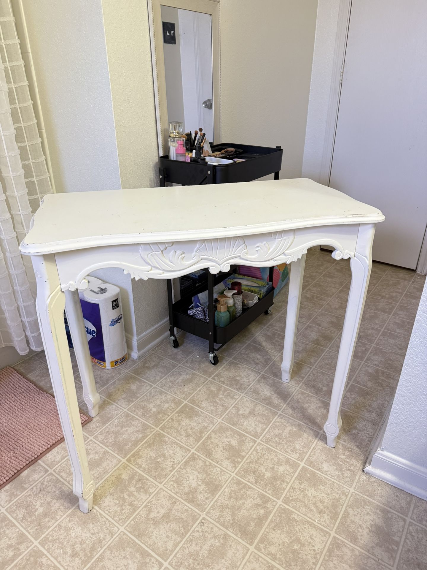 White Table