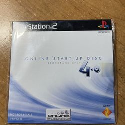PlayStation 2 Online Start-Up Disc 4.0 - PS2 Brand New 