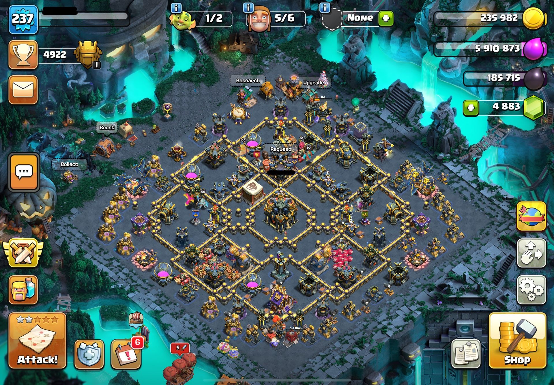 Clash Of Clans Th17 Rare