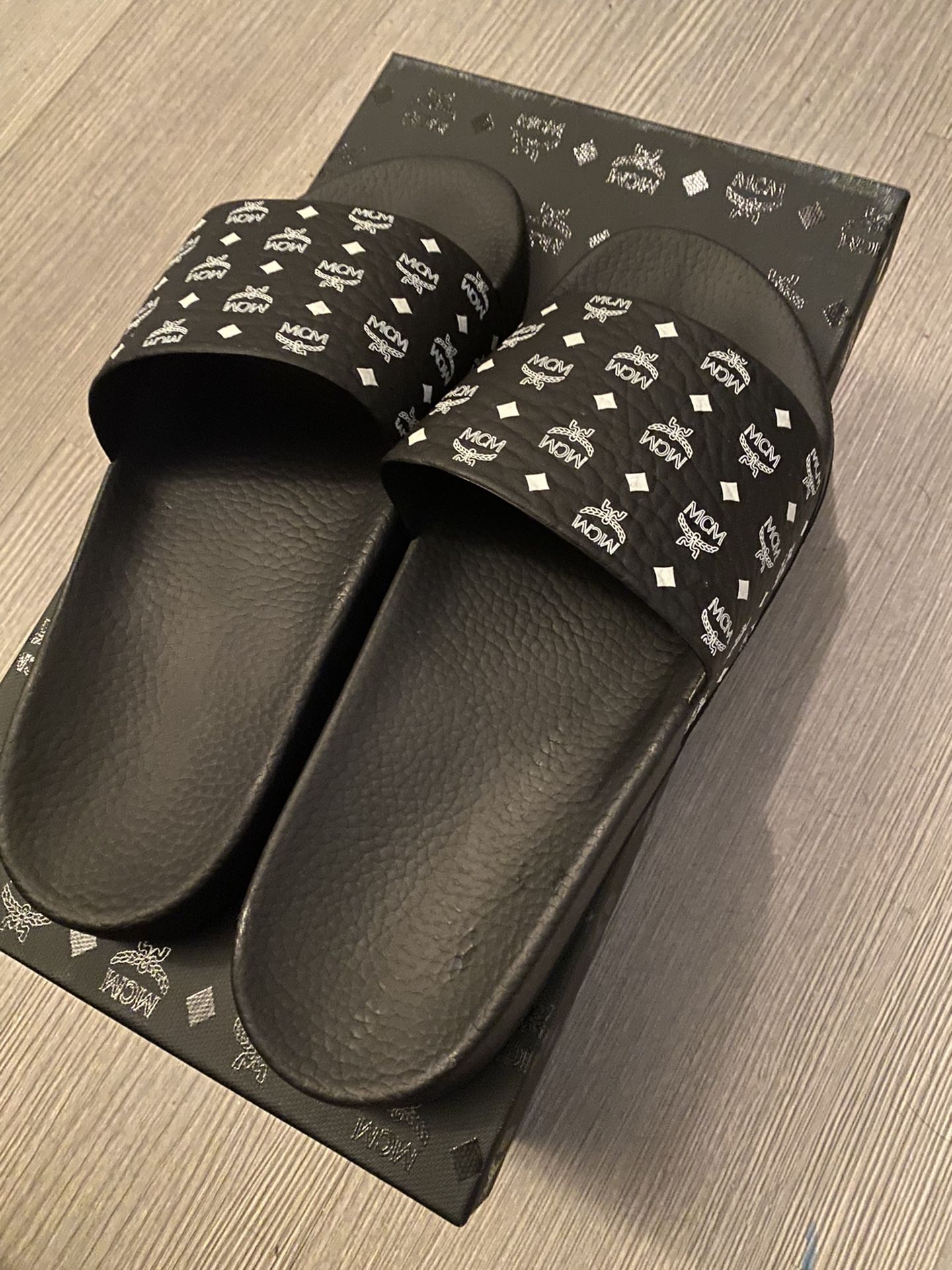 Mcm Slides With OG Box