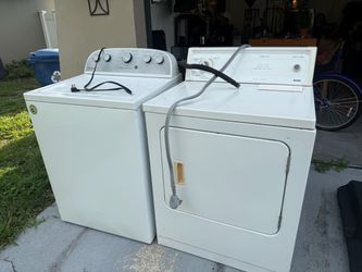 Washer and dryer