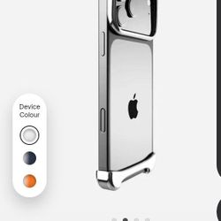 IPhone 17 Pro  Arc Pulse Polish Silver Phone Case