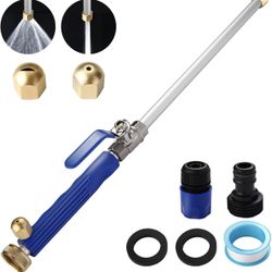 🔥Brand new🔥 Upgraded Jet Nozzle for Garden Hose Power Washer Wand Hydro Jet High Pressure Washer Tools with 2 Different Nozzles and Hose Quick Conne