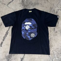 Bape Color Camo Double Sided Ape Head Tee🫐