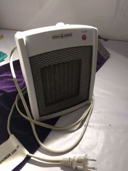 Tiny electric space heater