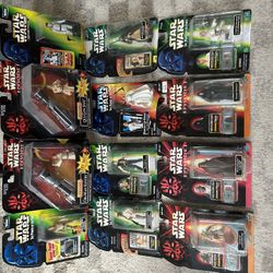 Star Wars Sealed Action Figure Lot 