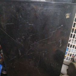 Fridge 32 inches tall 18 inches wide.