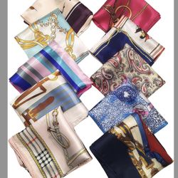 Silk scarf / headwrap – new 