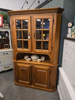 Solid Wood Corner Cabinet