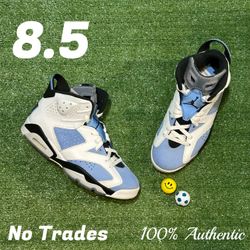 Size 8.5 Air Jordan 6 Retro “University Blue” 🩵