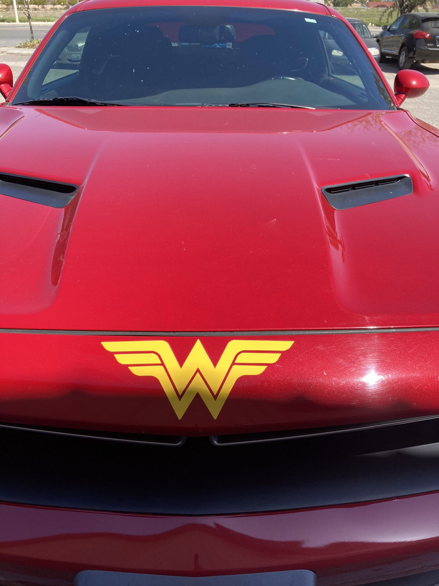 Set Of 2 Wonder Woman Car Decals