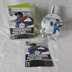 Xbox 360 Video Game Sports Golf Tiger Woods PGA Tour 07