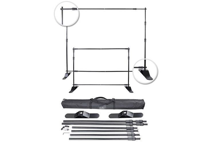 Adjustable Photo Backdrop Banner Stand