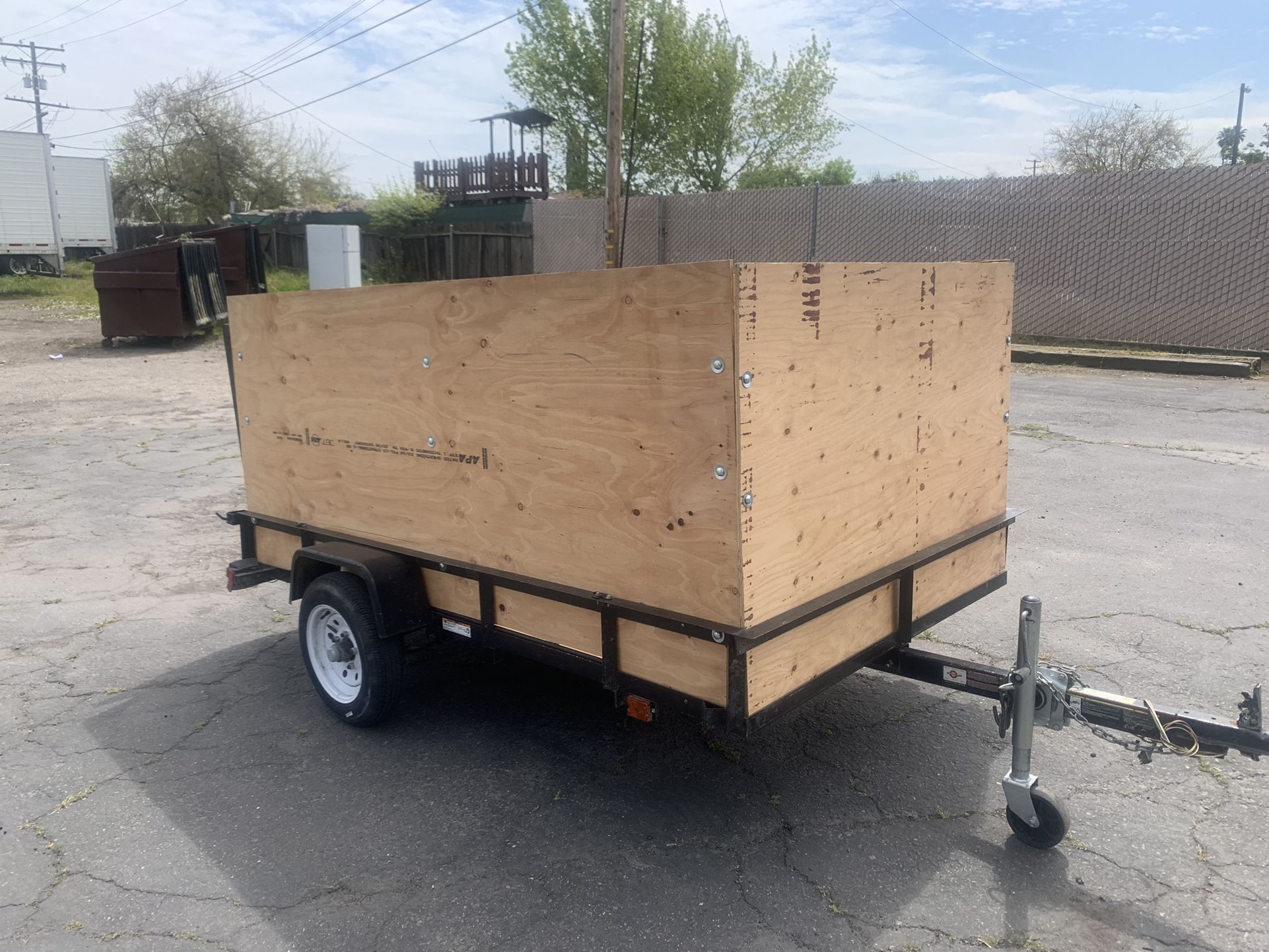 Home Built Utility Trailer For CHEAP!!!