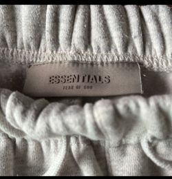 Light grey essential shorts size “XL”