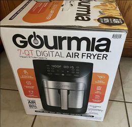Gourmia 8-Quart Digital Air Fryer with Window & Light