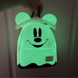 Limited Edition Ghost Mickey Disney Backpack Bag