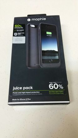 Mophie Battery Case- iPhone 6/6S Black