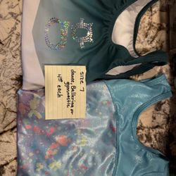 Size 7 Girls dance, ballerina, or gymnast outfits
