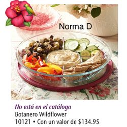 Botanero Wildflower Nuevo en su caja 🌺 princess house 🌺