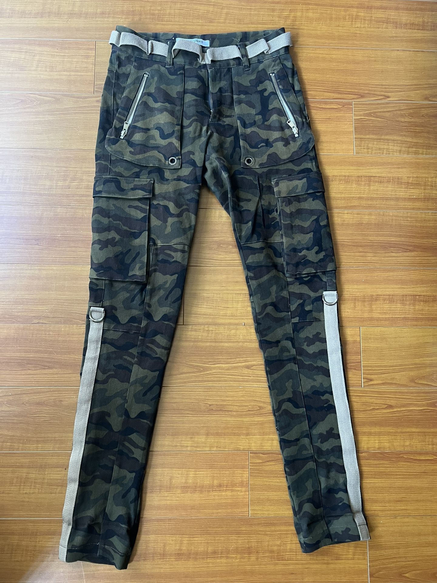 Embellish NYC Camouflage Cargo Pants (Size 28) Skinny Ksubi Levi’s Supreme Bape Jeans 