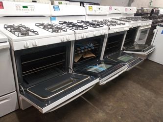 Gas ranges working perfectly from $199 and up