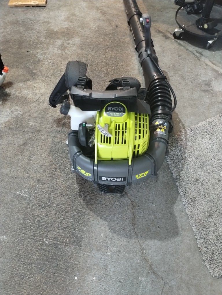 Ryobi Backpack Blower For Sale.$175.00 OBO