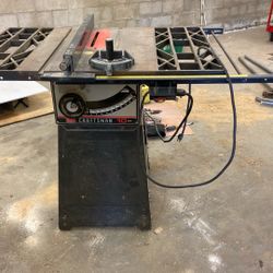 10”” Shop Style Table Saw 1 HP 