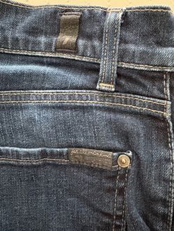 7 For All Mankind Blue Denim Jeans
