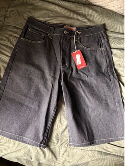 Grey Jean shorts